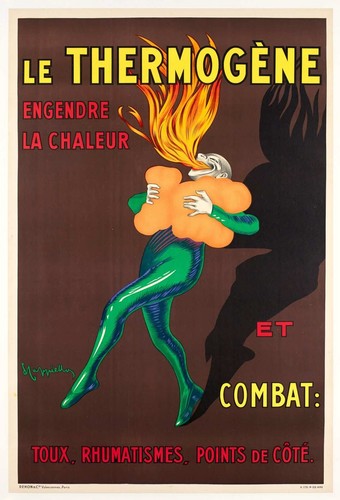 Poster affiche thermogène - poster,
