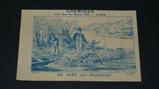 CHROMO 1900-1914 TAILLEUR CREMIEUX VICHY JEU CHERCHEZ... PECHE POISSONS