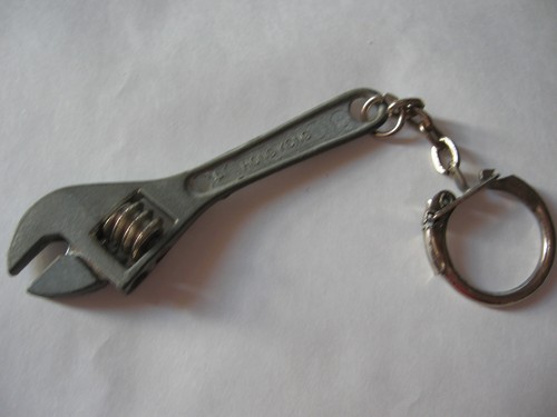 Porte clefs metal clef - , *clef