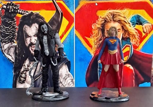 Figurines supergirl lobo - lobo, 10