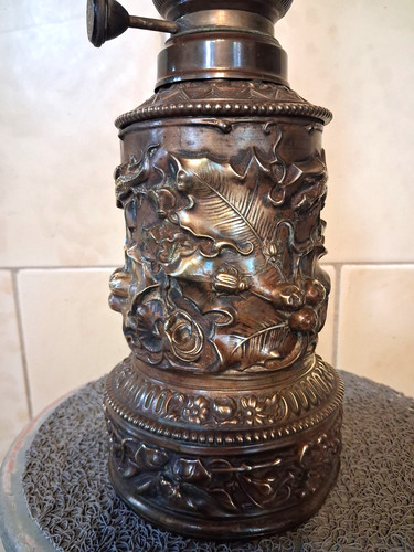 Lampe petrole ancienne decor - lampe,