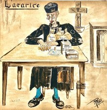 [Caricature]. Les Sept