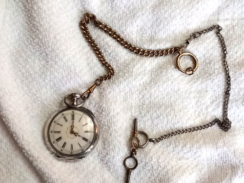 Montre gousset argent - montre, à