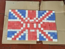 kit mosaïque Space invader Union Jack idée cadeau original