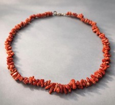 Collier en corail rouge