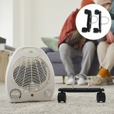  Lot de 2 supports de poulie mobiles pour radiateur à bain d'huile -