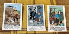 TINTIN / Hergé   3 VIGNETTES