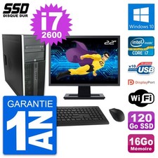 PC Tour HP Elite 8300 Ecran