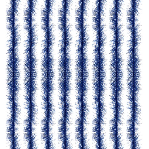 Plume boa pieds - plume, bleu