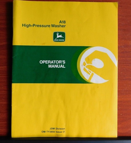 John deere a18 high - john,