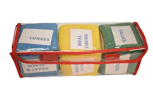 Wellness exercise dice set - exercise, of