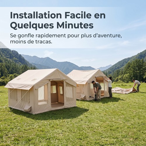 Tente gonflable saisons - gonflable, 4