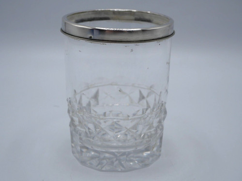 Pot argent massif - pot, en