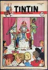 TINTIN Édition belge fascicule n°49 du 2 décembre 1948 État correct