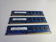 6GB RAM 3*2Gb Hynix 1Rx8 PC3-10600U 2GB (1x2GB) DDR3 1333MHz HMT325U6CFR8C-H9