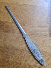 ANCIEN COUPE PAPIER OUVRE LETTRES publicitaire plâtre chaux ciment NORD 