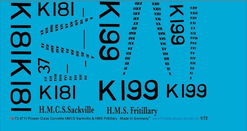 Peddinghaus decals 4711 - 1:72,