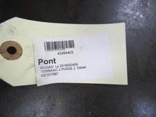 Pont (propulsion) NISSAN