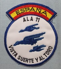 Ecusson- Patch Militaire- Armée de l'Air Espagne- ALA 11