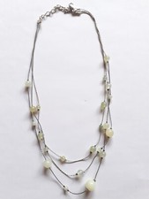 Joli collier 3 rangées de