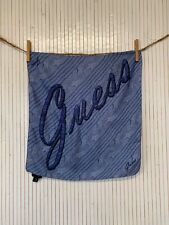 Foulard carré de soie Vintage