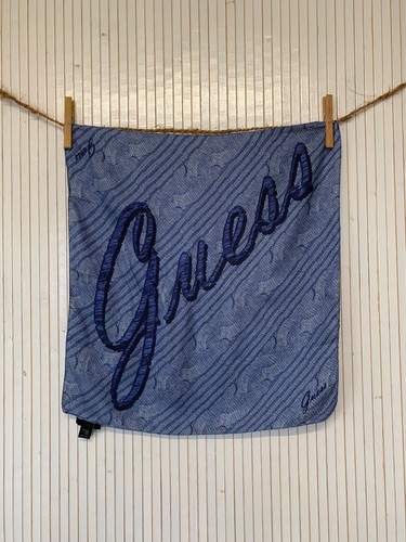 Foulard carré soie vintage - carré,