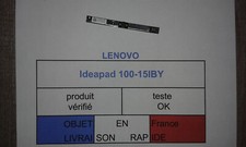 Webcam pour LENOVO Ideapad 100 -15IBY