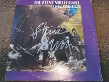 STEVE MILLER SIGNED LP COA +