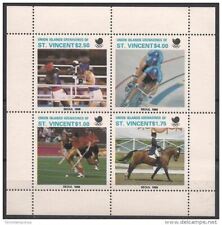 St. Vincent 1988 Jeux olympiques Boxe Cyclisme Terrain Hockey Chevaux