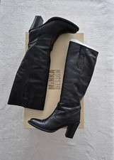 Bottes en cuir noir MINKA DESIGN
