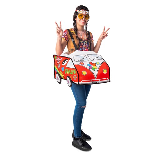 Costume adulte van - d'adulte, hippie