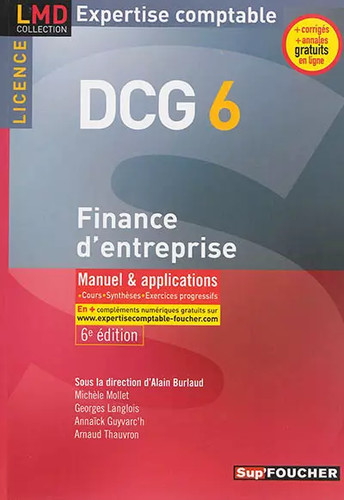 Dcg finance entreprise - -,
