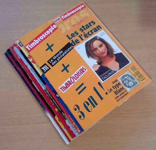 Timbres magazine année - magazine,