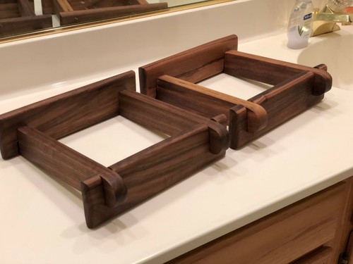 Custom made walnut speaker - custom,