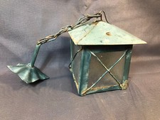 Ancienne petite lanterne extérieure lampe extérieur suspension déco chalet
