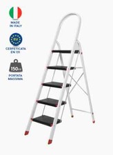 Échelle Montant Pliant Aluminium Haute Qualité' Version 2-3-4 Et 5 Échelons