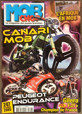Mob Chop magazine Motorcycle Décembre December 2005 Numéro Number 247 French