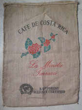 Sac de café - Costa Rica - La Minita - Coloré - Super Objet De Décoration
