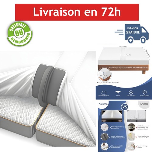 Pont lit 180x200 avec - 180x200,