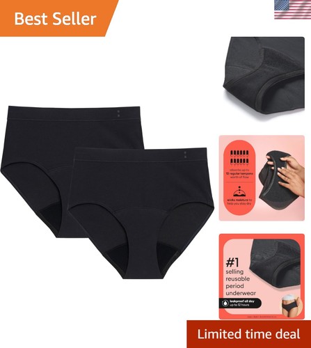 Waist period underwear - hi-waist,
