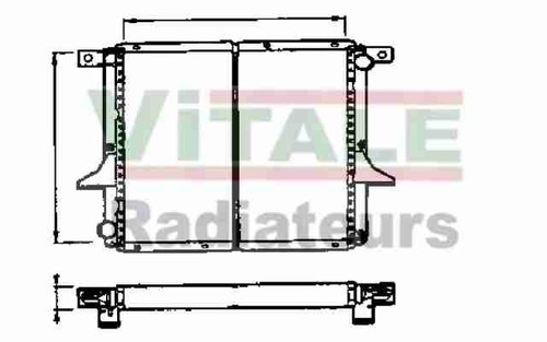 Radiateur eau renault trucks - eau,