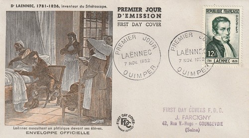 Enveloppe 1er jour docteur - enveloppe,