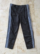 Pantalon ADIDAS streetwear vintage noir années 90 pant sport détente loisir S