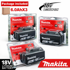 3 X Makita BL1860 Batterie 18