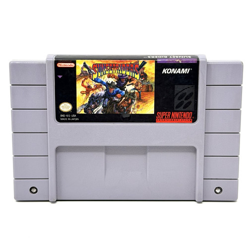 Sunset riders super nintendo - super,