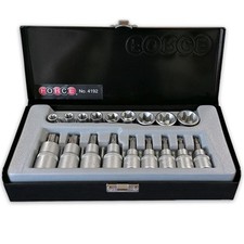 EMBOUTS TORX T20 à T60 et