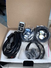 feu additionnel moto Stroboscopique Blanc Et Jaune