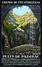 Affiche chemin de fer Orléans