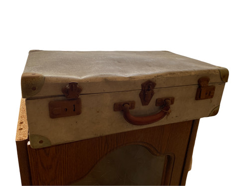 Ancienne valise alu - en,