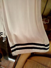 Madeleine Neuf Pantalon jupe estival 44 XL XXL jambe large satin de soie val 160